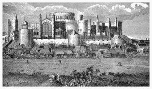 Hollar-Windsor Castle from the south