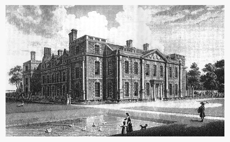 Hill Hall in the 18th century